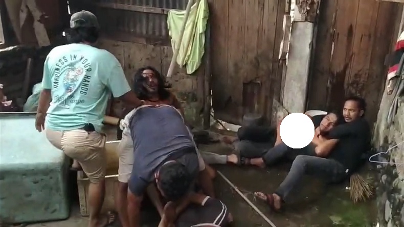 Dramatis! Penggerebekan Pesta Narkoba di Rumah Kosong Tanah Datar, 3 Orang Ditangkap