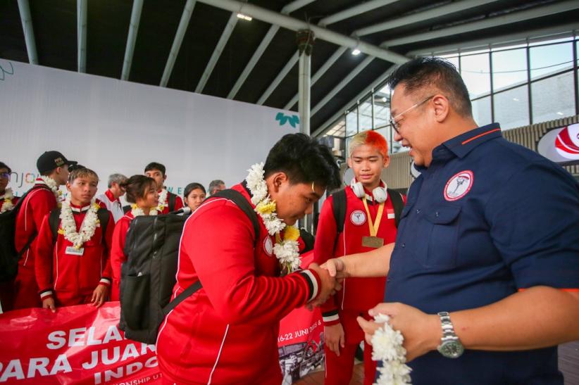 Penyambutan Atlet Timnas MMA Indonesia Usai Borong Medali di Brasil - Bagian 2