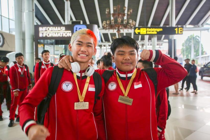 Penyambutan Atlet Timnas MMA Indonesia Usai Borong Medali di Brasil - Bagian 5