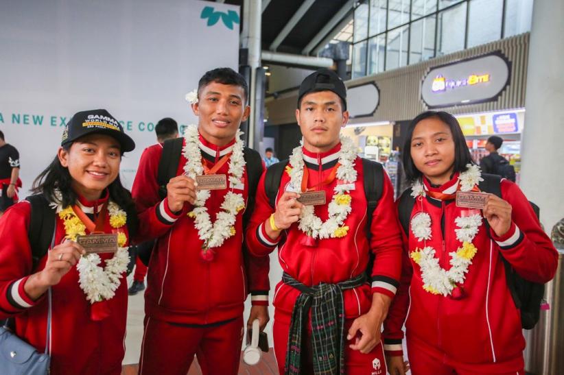 Penyambutan Atlet Timnas MMA Indonesia Usai Borong Medali di Brasil - Bagian 4
