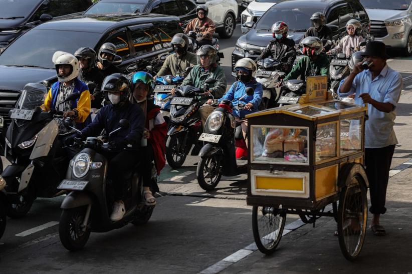 Penampakan Kemacetan Jalanan Jakarta Hari Ini - Bagian 5