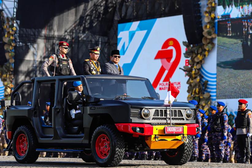 Puncak Peringatan Hari Bhayangkara ke-79 di Monas - Bagian 1