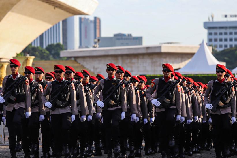 Puncak Peringatan Hari Bhayangkara ke-79 di Monas - Bagian 3