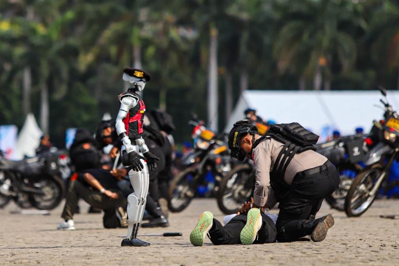 Puncak Peringatan Hari Bhayangkara ke-79 di Monas - Bagian 2