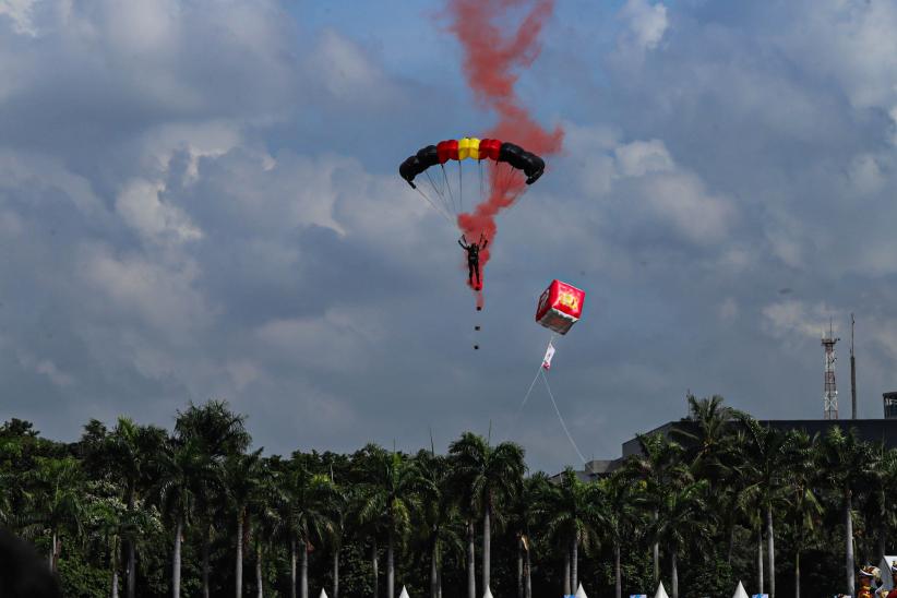Puncak Peringatan Hari Bhayangkara ke-79 di Monas - Bagian 6
