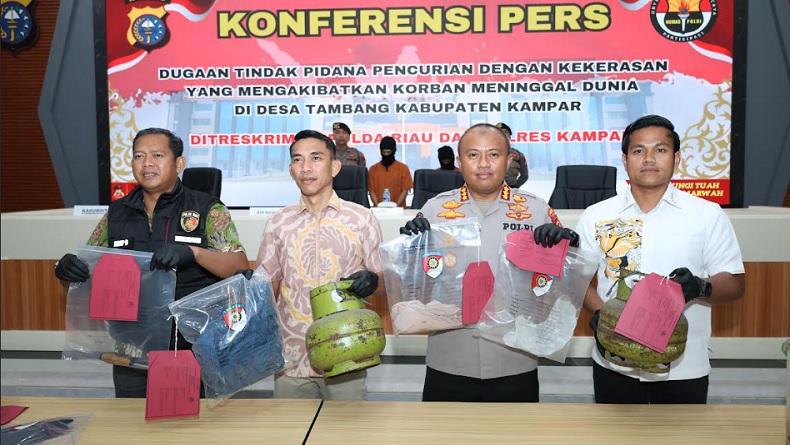 Terungkap Motif IRT di Kampar Dibunuh Tetangga, Pelaku Ingin Kuasai Uang Arisan Korban 