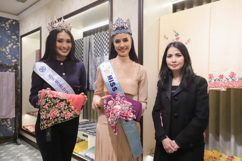 Eksklusif! Momen Miss World 2025 Opal Suchata Kunjungi vozpublica Tower - Bagian 7