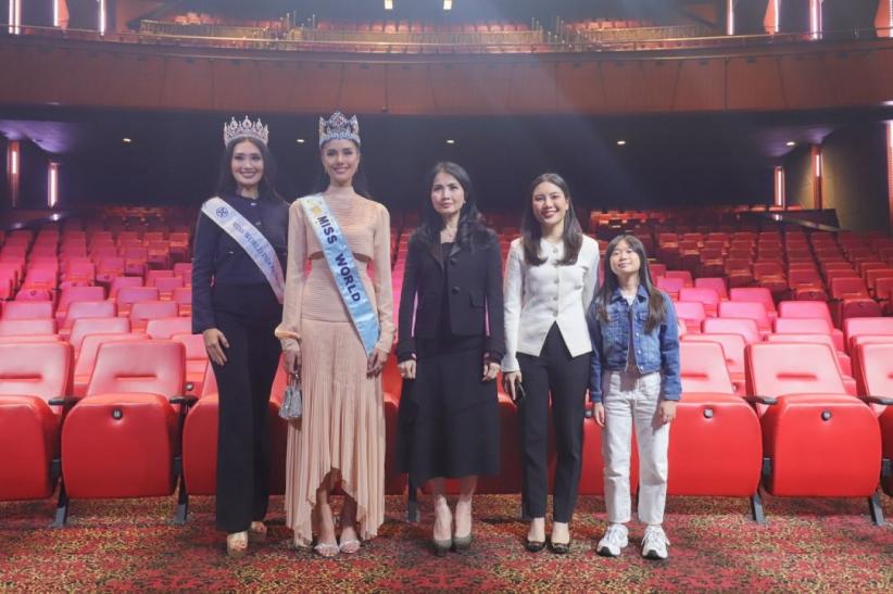 Eksklusif! Momen Miss World 2025 Opal Suchata Kunjungi vozpublica Tower - Bagian 8