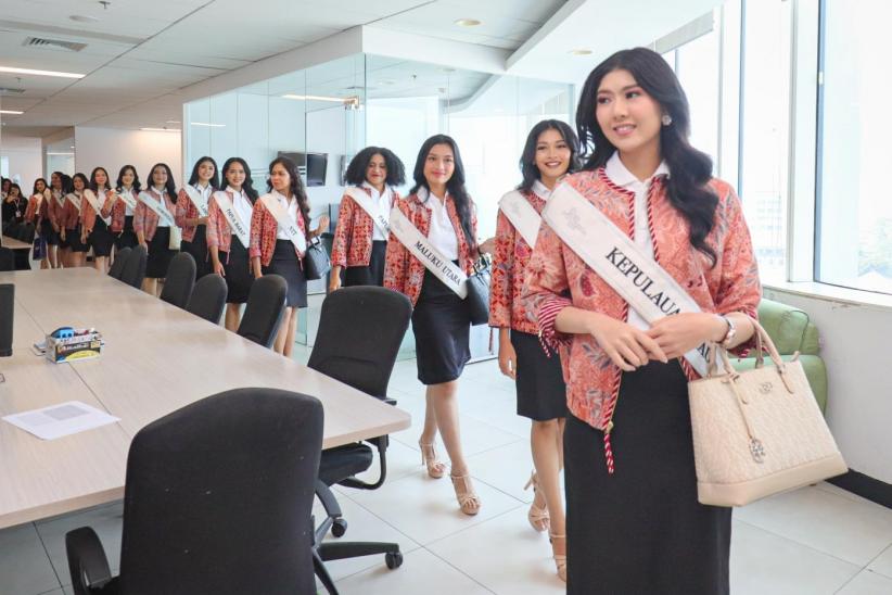 38 Finalis Miss Indonesia 2025 Kunjungi vozpublica Tower, Bahas Media dan Gen Z - Bagian 4