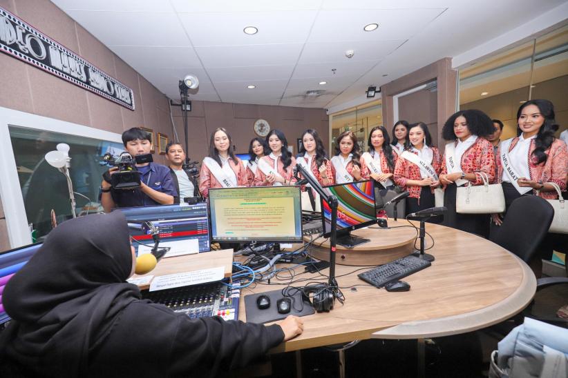 38 Finalis Miss Indonesia 2025 Kunjungi vozpublica Tower, Bahas Media dan Gen Z - Bagian 3