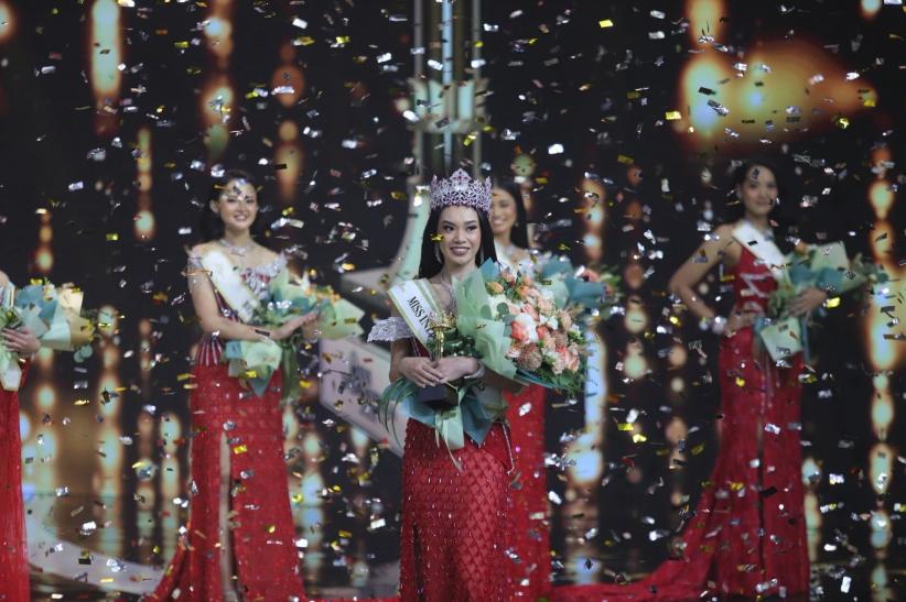 Momen Audrey Bianca Callista Pakai Mahkota Miss Indonesia 2025 - Bagian 1