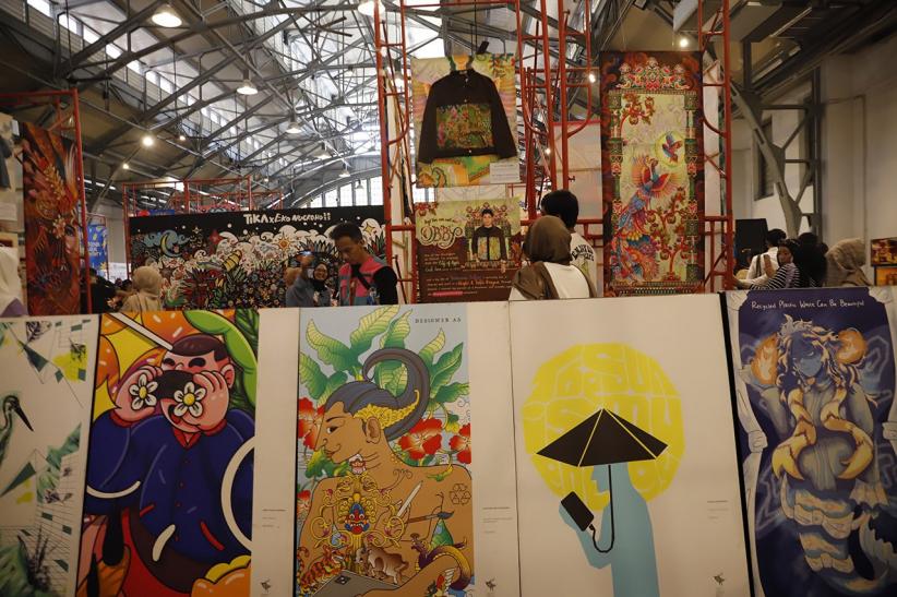 Melihat Karya 54 Ilustrator Indonesia di Pameran Terasi 2025 - Bagian 5