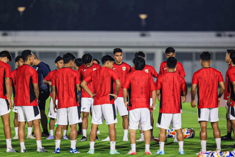 Timnas Indonesia U-23 Bersiap Hadapi Brunei Darussalam - Bagian 3