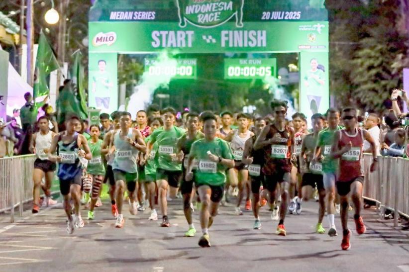 4.200 Pelari Hijaukan Kota Medan - Bagian 2