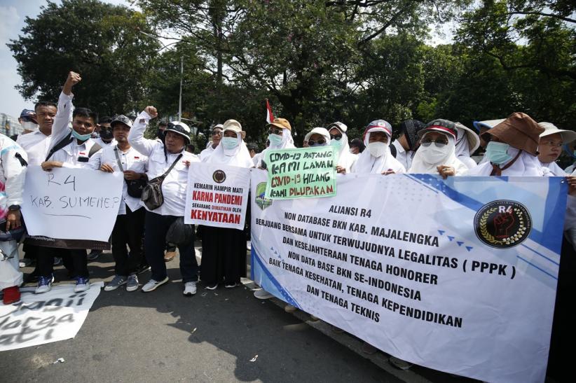 Aksi Damai Tenaga Honorer R4 - Bagian 3