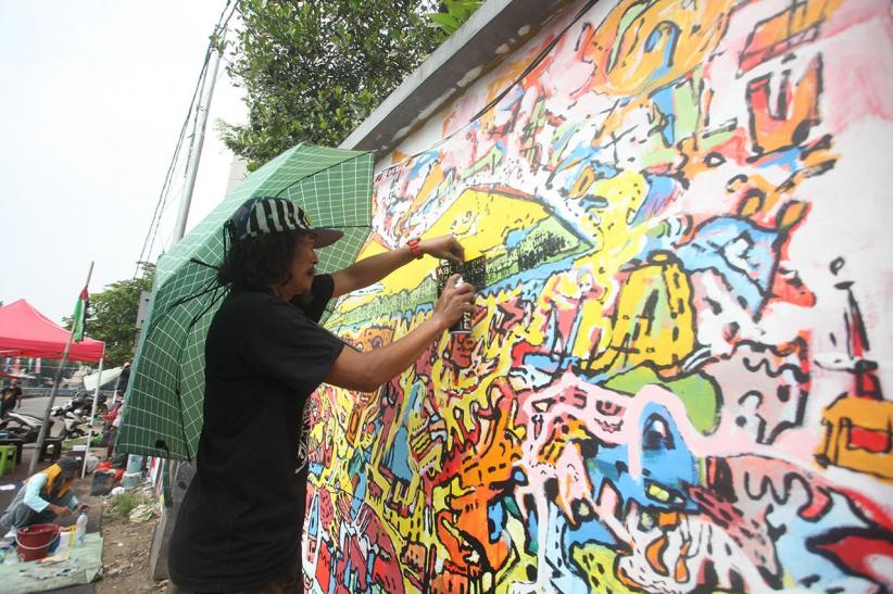 Festival Kali Pasir 2025 Hidupkan Cikini Lewat Kompetisi Mural - Bagian 2
