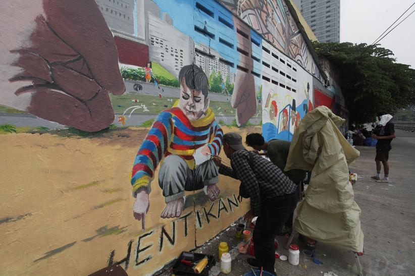 Festival Kali Pasir 2025 Hidupkan Cikini Lewat Kompetisi Mural - Bagian 4