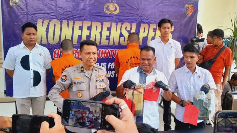 2 Pembakar Hutan dan Lahan di Batanghari Ditangkap saat Kumpulkan Kayu