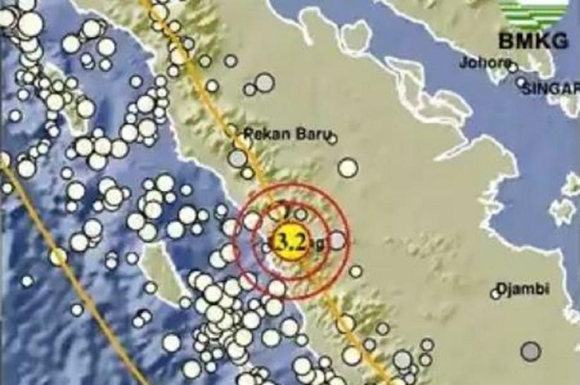 Gempa Terkini Magnitudo 3,2 Guncang Solok Sumbar