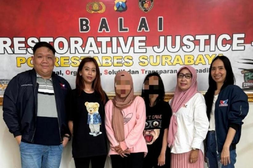 Partai Perindo Surabaya Dampingi Korban KDRT Tempuh Proses Restorative Justice