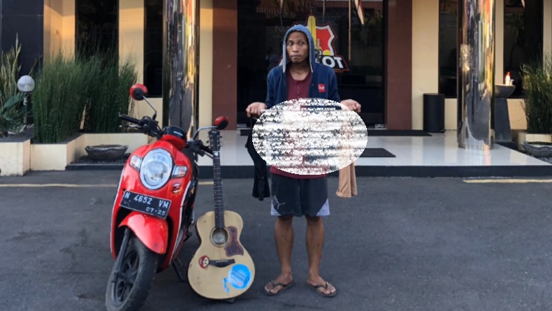 Sempat Terekam CCTV, Maling Pakaian Dalam Wanita di Pasuruan Ditangkap Polisi