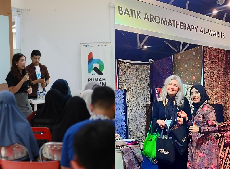 Go Global, Batik Madura UMKM Binaan Bank Mandiri Tembus Pasar Amerika