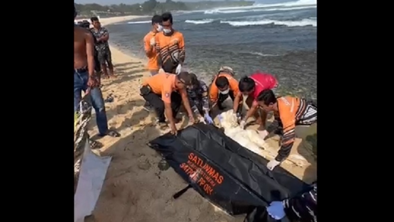 Mayat Tanpa Kepala Ditemukan di Pantai Krakal Gunungkidul, Polisi Telusuri Identitas Korban