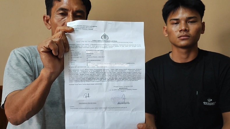 Dipicu Persoalan Sepele, Remaja di Pangkalpinang Dikeroyok secara Brutal hingga Babak Belur