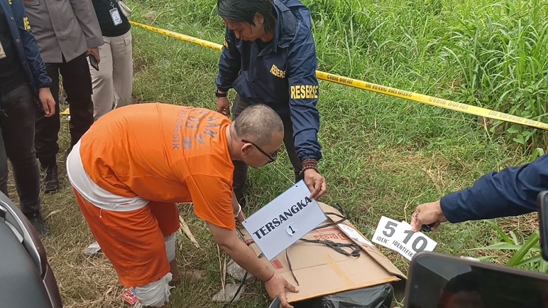 Rekonstruksi Pembunuhan Ojol Perempuan Digelar di Sidoarjo dan Gresik, Ada 53 Adegan