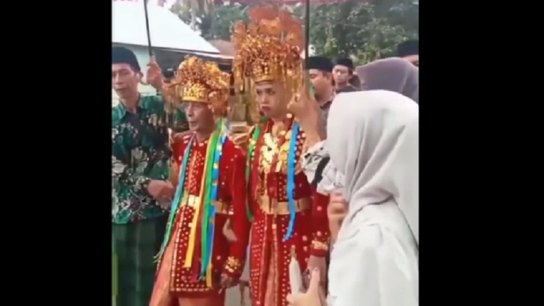 Viral Pernikahan Kakek 73 Tahun dengan Wanita Muda di Bengkulu