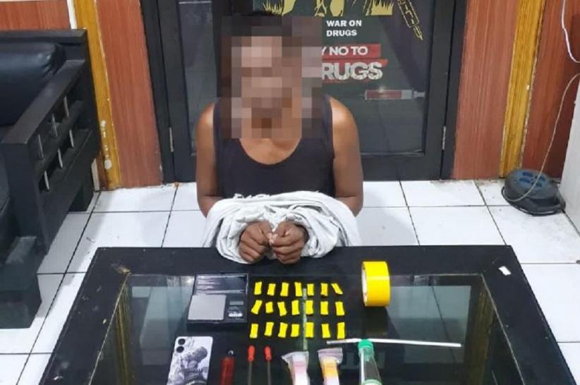 Gerebek Rumah di Cirebon, Polisi Tangkap Buruh Harian Simpan 21 Paket Sabu Siap Edar