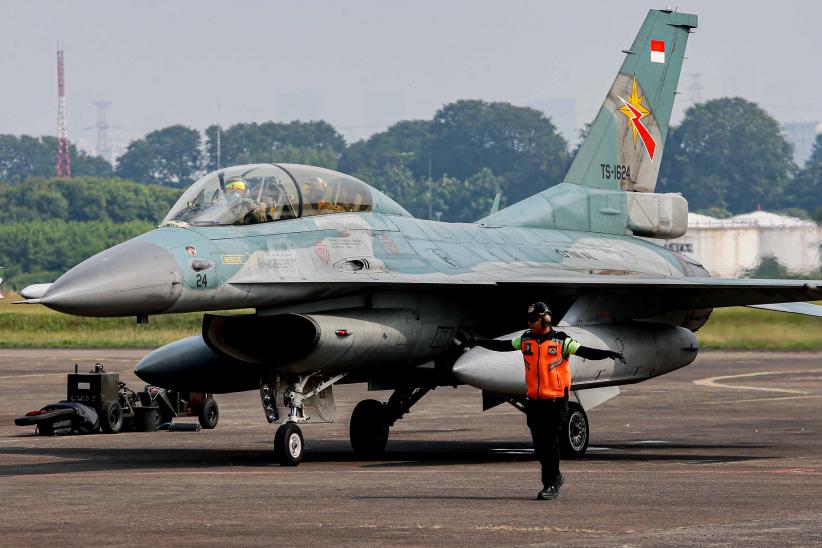 Persiapan Pesawat Tempur F-16 dan T-50i TNI AU Gladi Upacara Kehormatan Militer - Bagian 4
