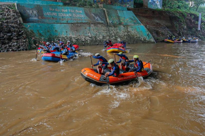 Kejuaraan Arung Jeram Meriahkan Festival Ciliwung 2025 - Bagian 1