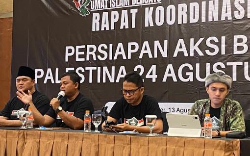 Puluhan Ribu Warga Gelar Aksi Solidaritas untuk Palestina di Bandung, Desak Setop Genosida