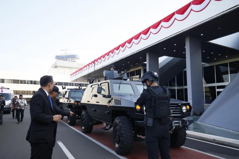 Suasana Jelang Jelang Sidang Tahunan MPR 2025, Rantis hingga Helikopter Disiagakan - Bagian 2