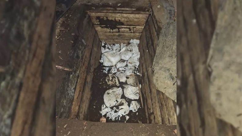 TNI AL Gagalkan Penyelundupan 4 Ton Pasir Timah di Babel yang Disembunyikan di Bungker