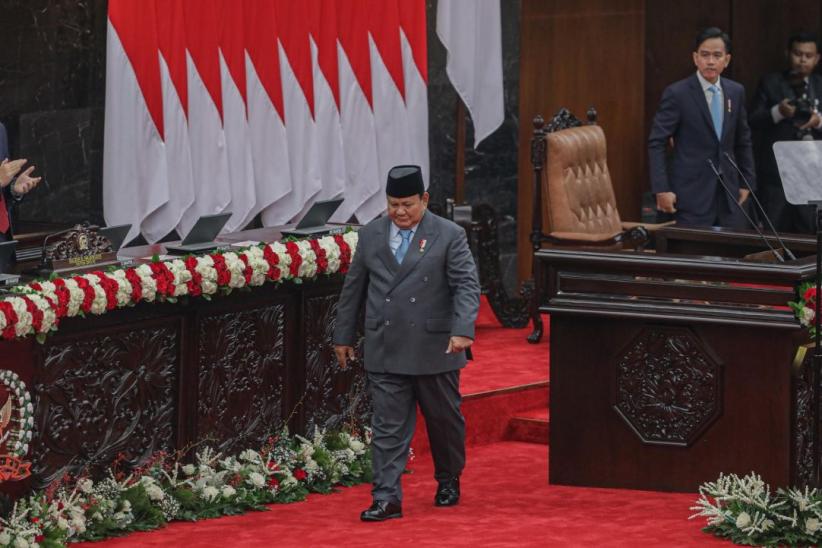 Momen Presiden Prabowo Sampaikan Pidato Kenegaraan - Bagian 5