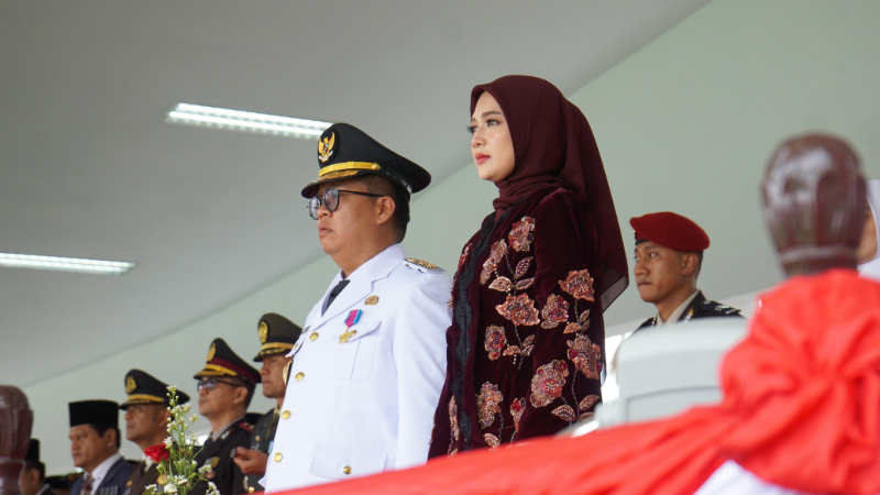 HUT ke-80 RI di Kukar, Wabup Rendi Minta Dukungan Warga untuk Bangun Daerah