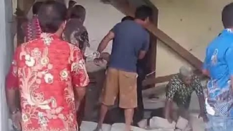 Update Dampak Gempa Bumi Guncang Poso, 1 Orang Meninggal 45 Rumah Rusak