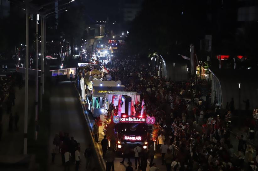 Kemeriahan Pawai Karnaval Kemerdekaan di Bundaran HI - Bagian 2