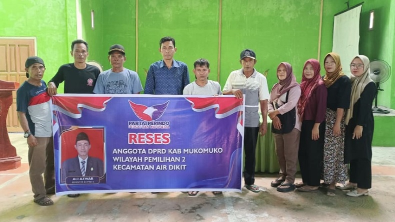 Legislator Perindo Perjuangkan Aspirasi Warga Mukomuko, Fokus Pendidikan dan Infrastruktur