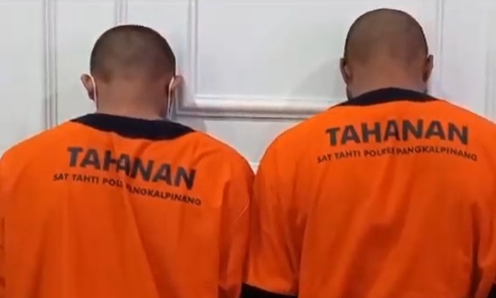 2 Pelaku Penyiraman Air Keras ke IRT di Pangkalpinang Ditangkap, Dibayar Rp5 Juta