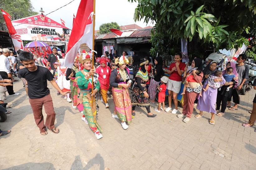 Semarak Karnaval Warga RW 08 Grogol Utara Rayakan HUT ke-80 RI - Bagian 3