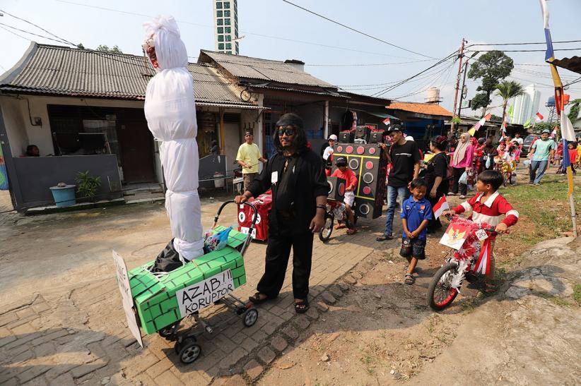 Semarak Karnaval Warga RW 08 Grogol Utara Rayakan HUT ke-80 RI - Bagian 2