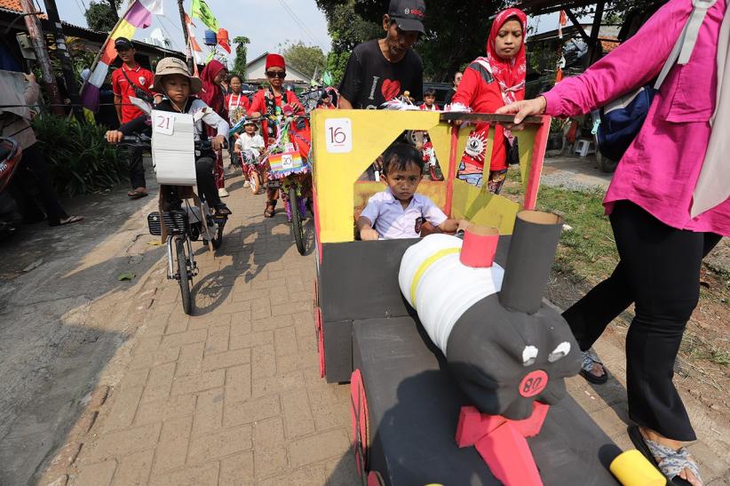 Semarak Karnaval Warga RW 08 Grogol Utara Rayakan HUT ke-80 RI - Bagian 4