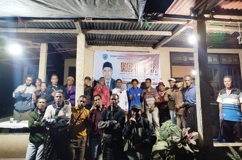 Keliling Nagekeo Serap Aspirasi, Legislator Perindo Kosmas Bagho Perjuangkan Air Bersih hingga Investasi Porang