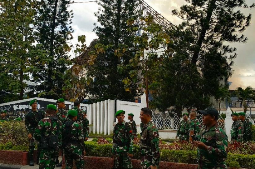 Gedung DPRD NTB Dibakar Massa Pendemo, Polisi Imbau Warga Tetap Tenang