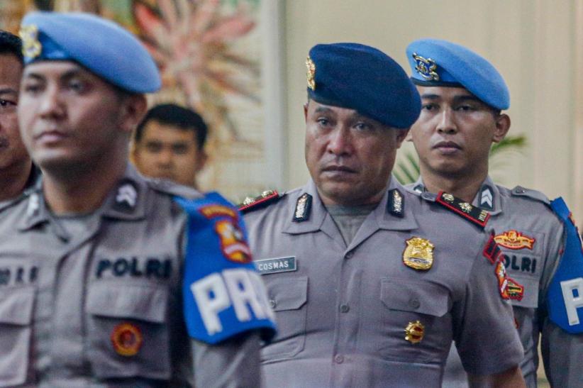 Ekspresi Komandan Brimob Diberhentikan Tidak Hormat Usai Lindas Driver Ojol - Bagian 1