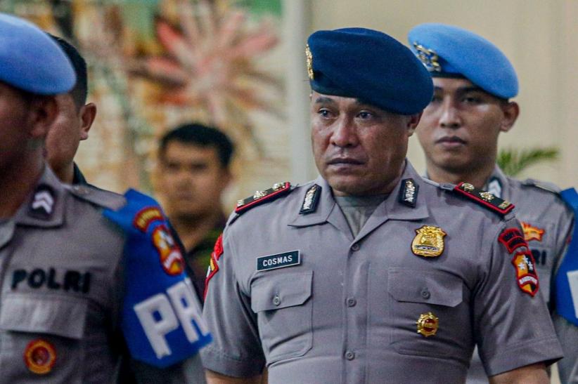 Ekspresi Komandan Brimob Diberhentikan Tidak Hormat Usai Lindas Driver Ojol - Bagian 3