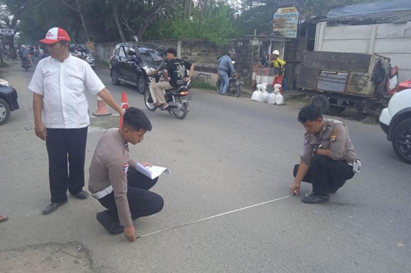 Kecelakaan di Bandar Lampung, Pasutri Boncengan Motor Tewas Ditabrak Minibus